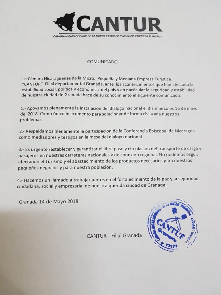comunicado